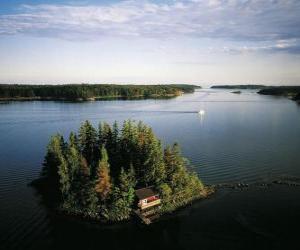 yapboz Ada Baltık Denizi, Finlandiya